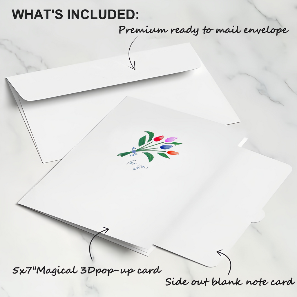 Tulips Pop-Up Card