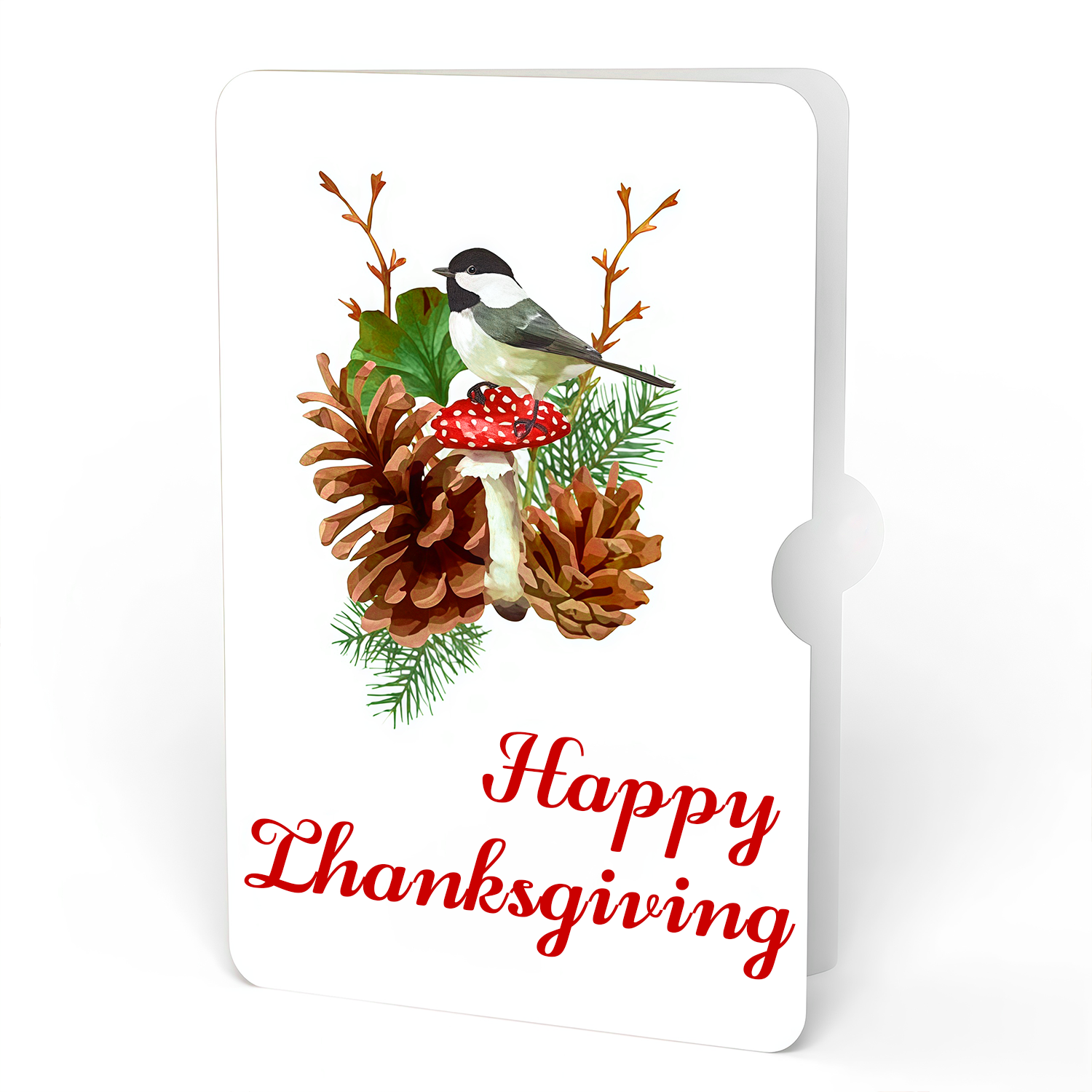 Fall Forest Floor Thanksgiving Pop-Up Card and Sentiment Set