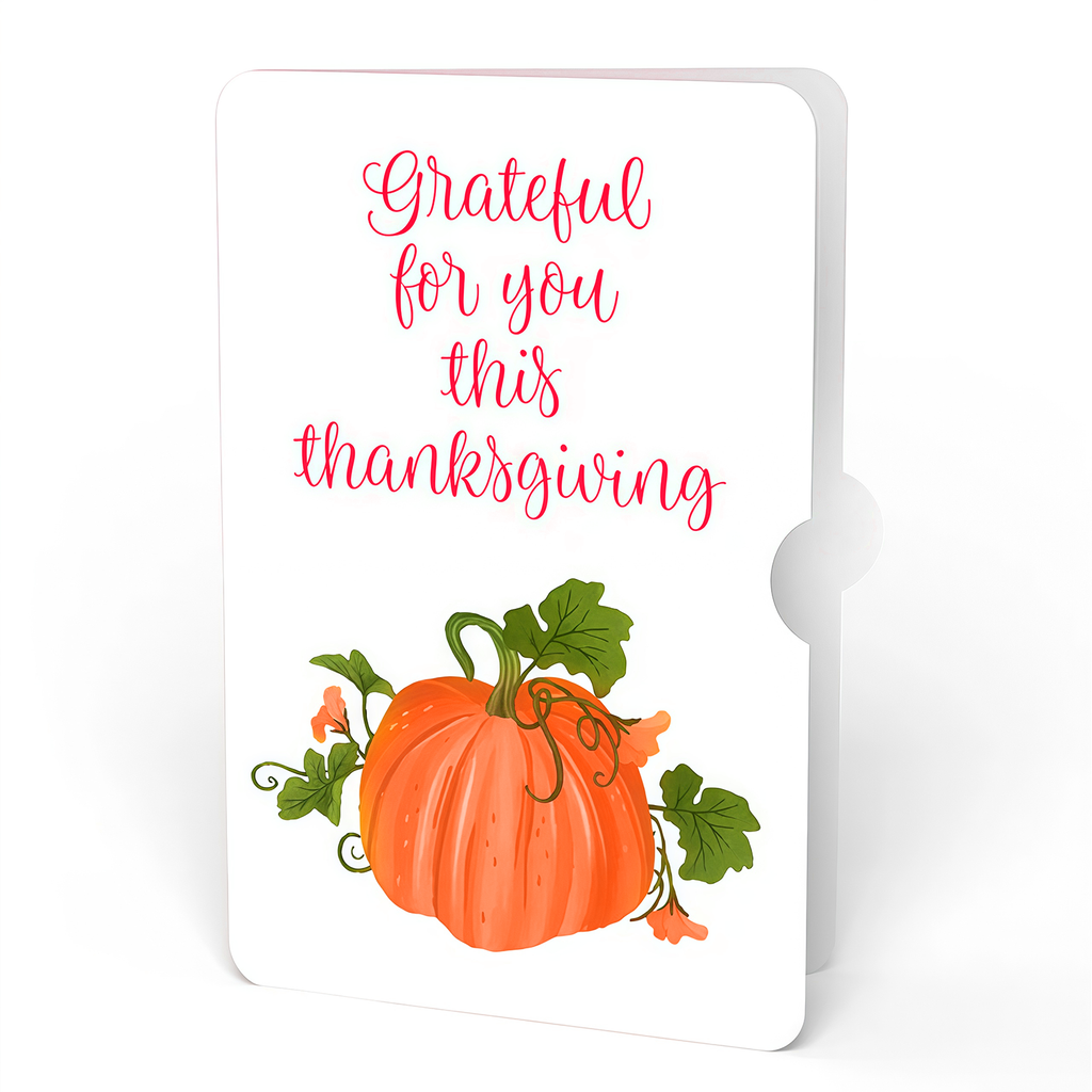 Fall is in the Air Thanksgiving Pop-Up Card and Sentiment Set