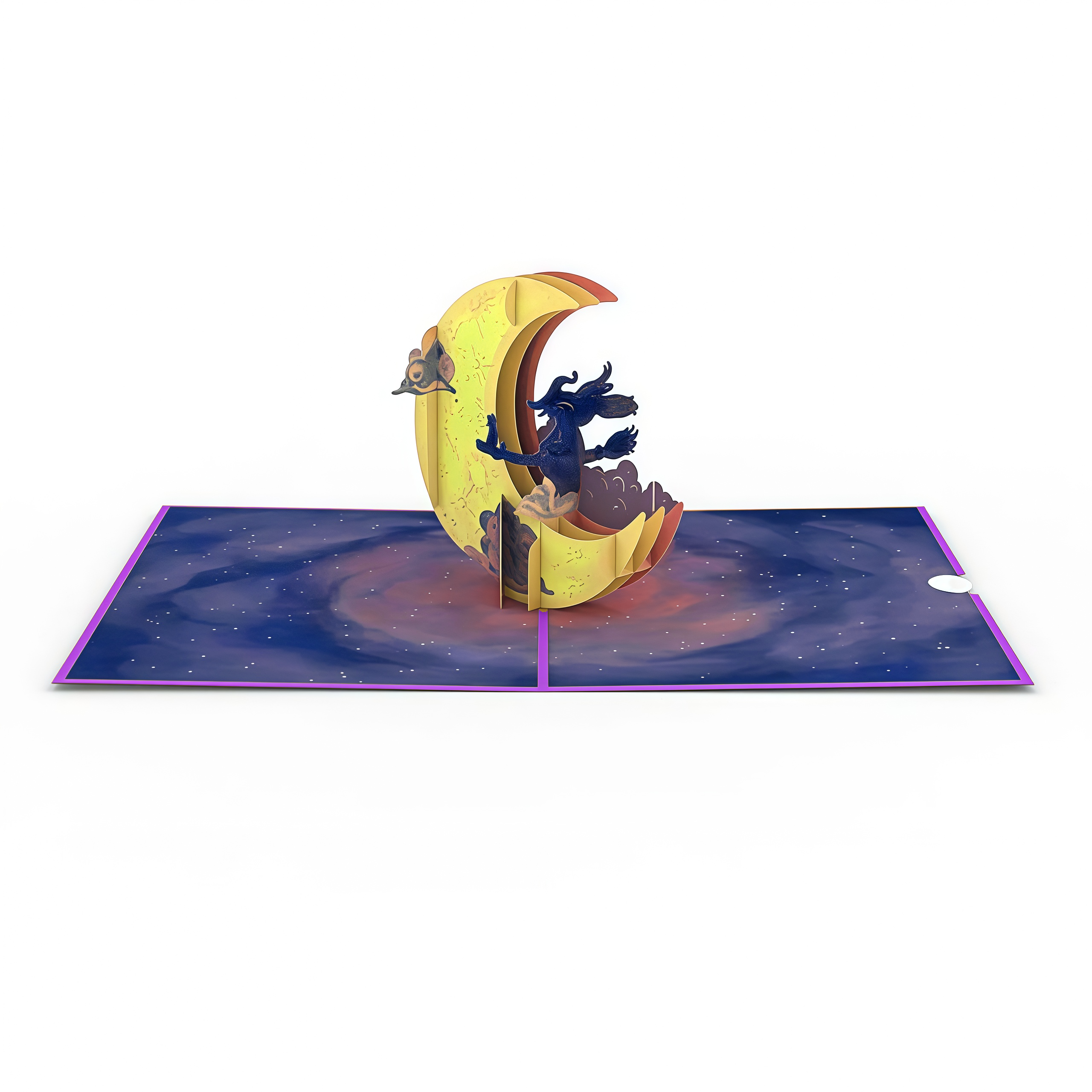 Halloween Witch Pop-Up Card