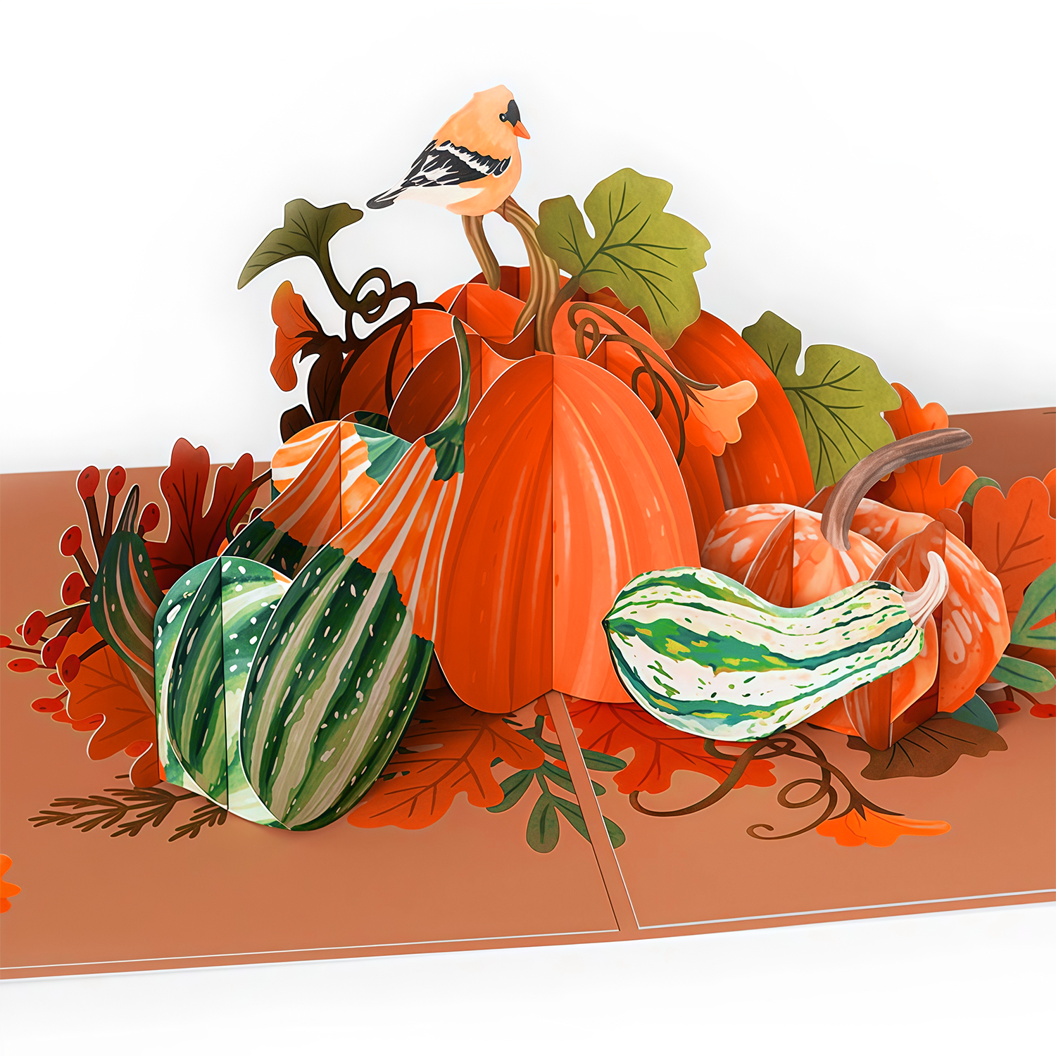 Fall is in the Air Thanksgiving Pop-Up Card and Sentiment Set