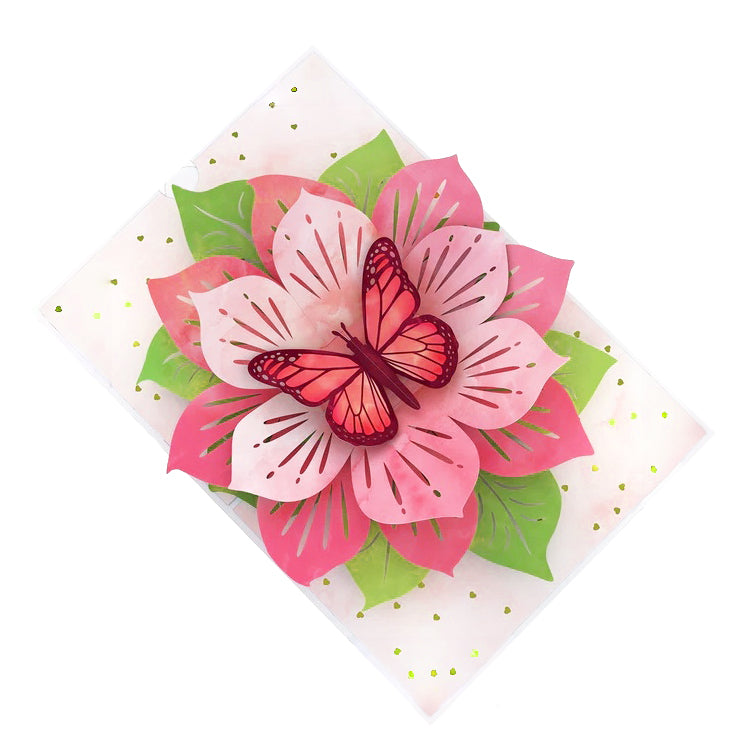Valentine’s Day Butterfly Pop-Up Card
