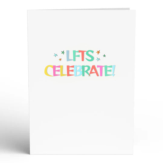 Let's Celebrate Birthday Pop-Up Card