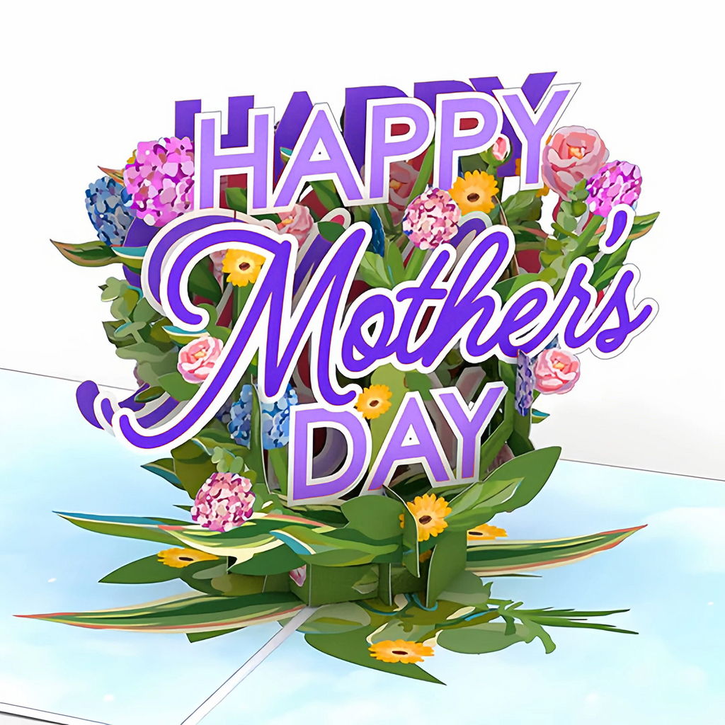 Happy Mother's Day Hydrangeas Pop-Up Card