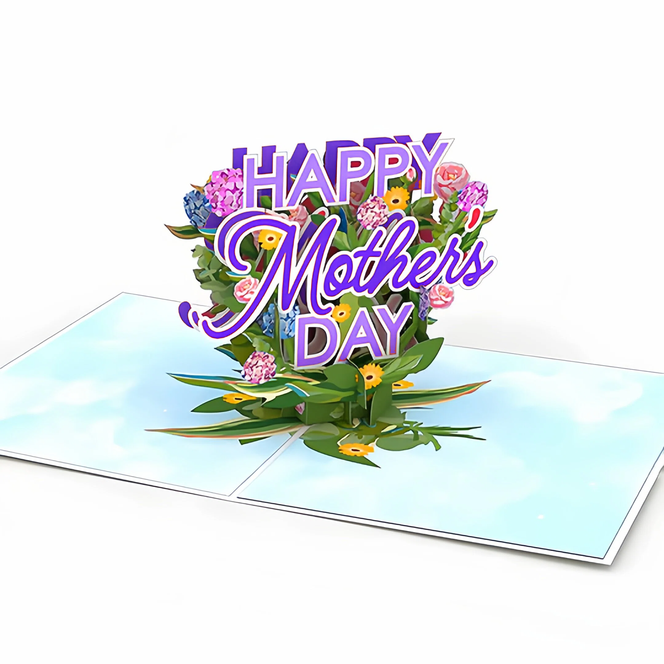 Happy Mother's Day Hydrangeas Pop-Up Card