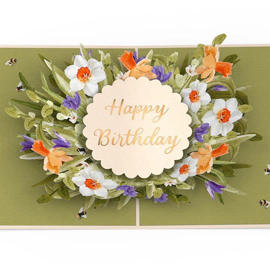 Birthday in Bloom Pop-Up Card