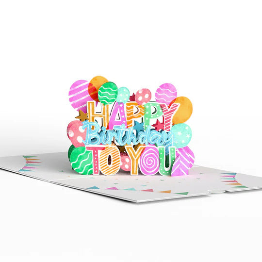 Let's Celebrate Birthday Pop-Up Card