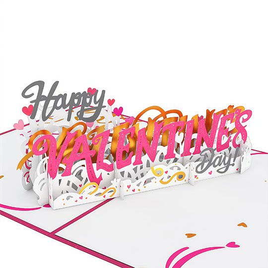 Happy Valentine’s Day Pop-Up Card