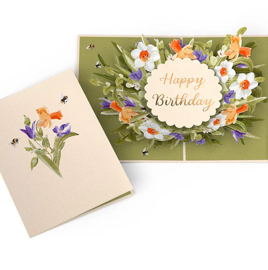 Birthday in Bloom Pop-Up Card